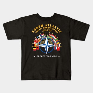 NATO - Preventing War X 300 Kids T-Shirt